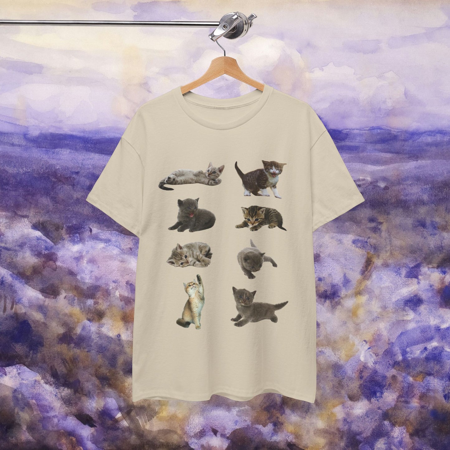 Cute Cat Lover T-Shirt, Perfect Gift for Cat Enthusiasts, Fun Animal Tee for Birthdays, Casual Wear, Pet Lovers