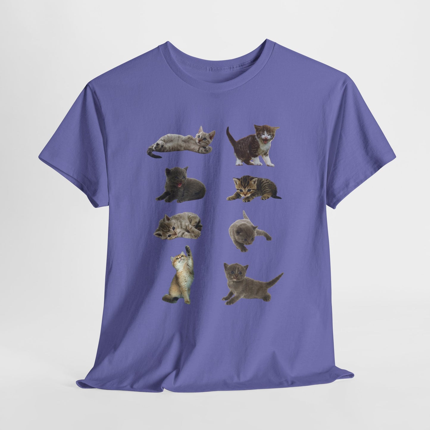 Cute Cat Lover T-Shirt, Perfect Gift for Cat Enthusiasts, Fun Animal Tee for Birthdays, Casual Wear, Pet Lovers